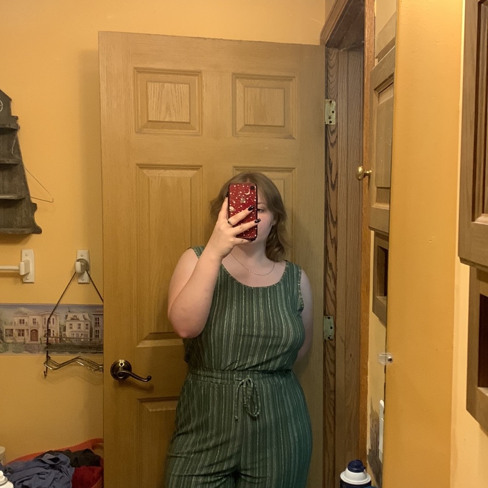 Exist Brand - Olive Green Jumper/Romper